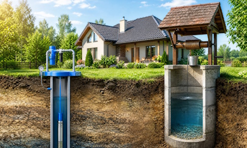Автономное водоснабжение загородного дома Энгельс: скважина или колодец
